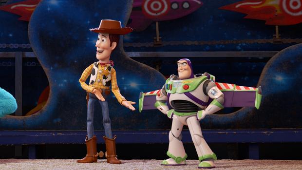 Woody con Buzz Lightyear