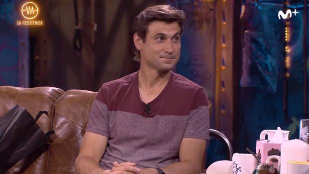 El tenista David Ferrer en su entrevista en «La resistencia»