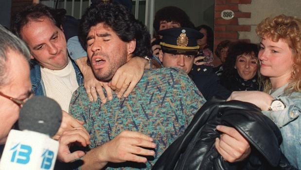Escena de «Diego Maradona»