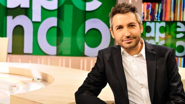 Frank Blanco en el plató de «Zapeando»
