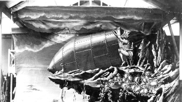 ÇImagen de Viaje a la Luna, de Georges Méliès