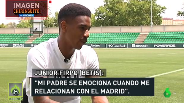 Junior Firpo, en su entrevista con «El chiringuito»