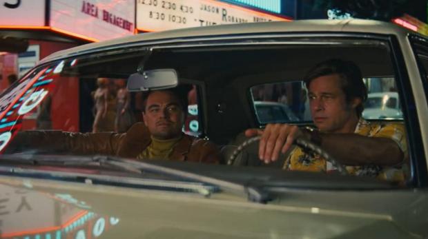Leonardo DiCaprio y Brad Pitt, en «Érase una vez en Hollywood»
