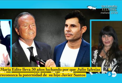 Julio, Javier Santos y Maria Edite