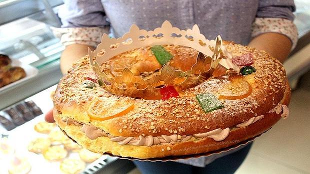 Roscón de Reyes de La Casa de las Tartas en Chiclana. | R. ARRIBAS
