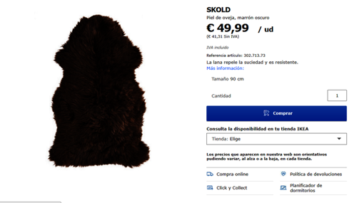 la capa es una alfombra de ikea la capa es una alfombra de ikea