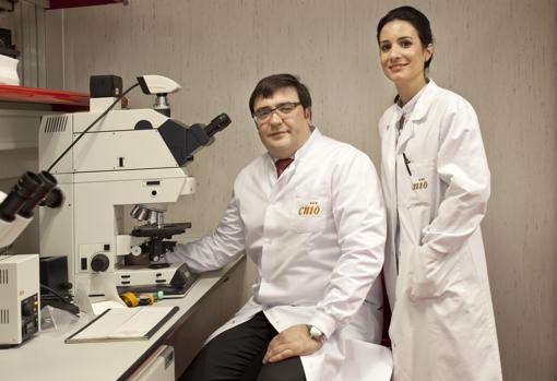 David Olmos y Elena Castro