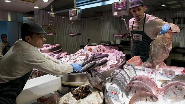 Pescaderías Coruñesas, en Madrid