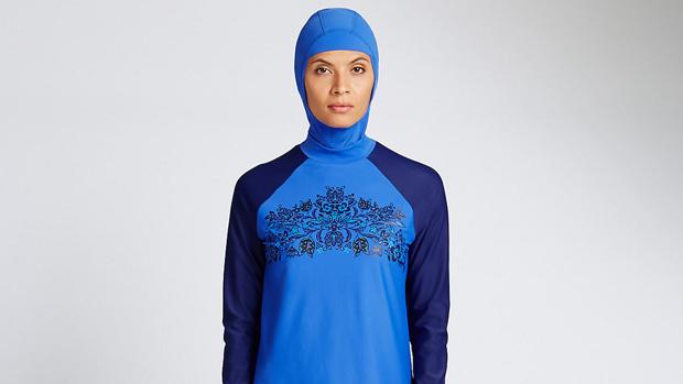 Los simpatizantes del «burkini» prefieren llamarlo «bañador islamico»