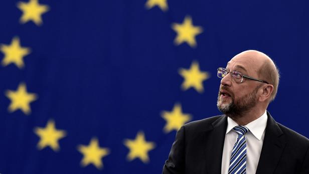 El presidente del Parlamento Europe, Martin Sculz