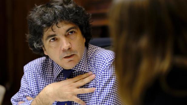 El secretario de Estado, en un momento de la entrevista concedida a ABC