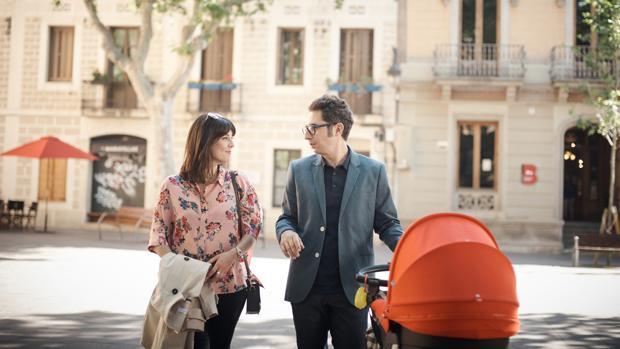 La pareja protagonista de «Mira lo que has hecho» está interpretada por Eva Ugarte y Berto Romero