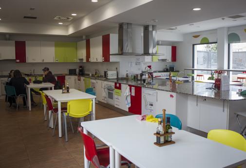 Cocina de la casa Ronald McDonald