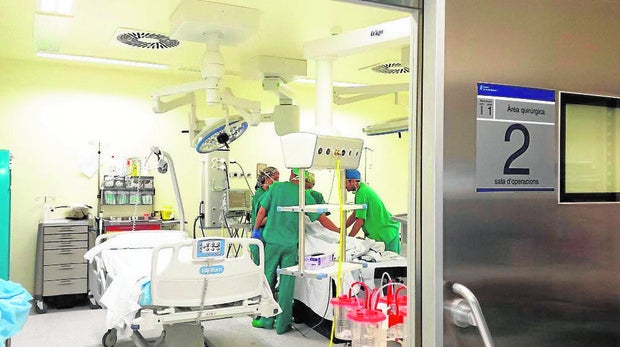 Imagen del área de quirófanos del hospital Can Misses