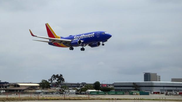 Un vuelo de la compañía Southwest