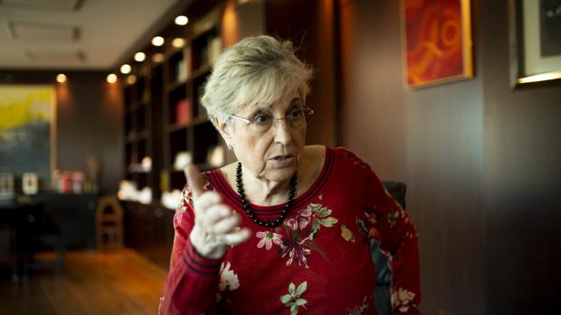 Encarnación Roca, en la sede del Tribunal Constitucional