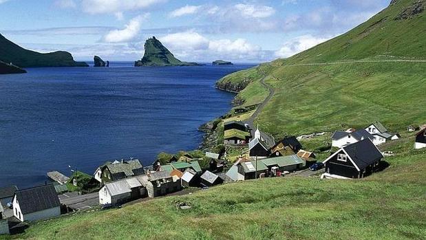 Paisaje de las Islas Feroe