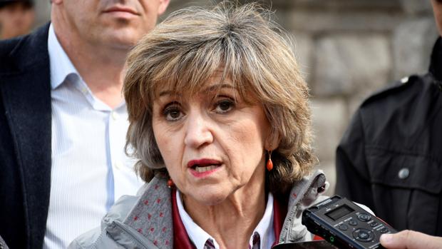 La ministra de Sanidad en funciones, María Luisa Carcedo