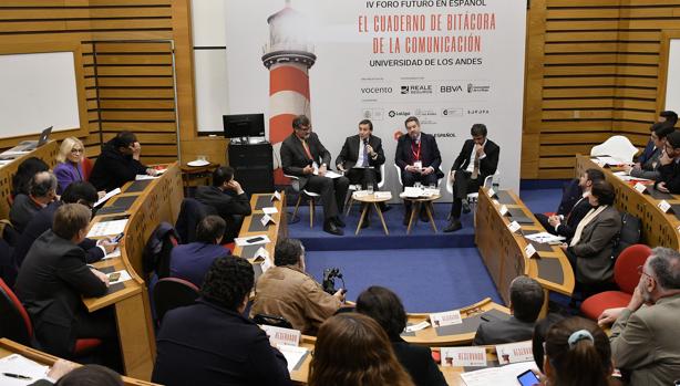 De izq. a dcha., Juan Ignacio Brito, Carlos Schaerer, Bieito Rubido y Fernando Belzunce