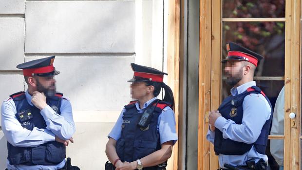 Imágenes del archivo de los Mossos d'Esquadra