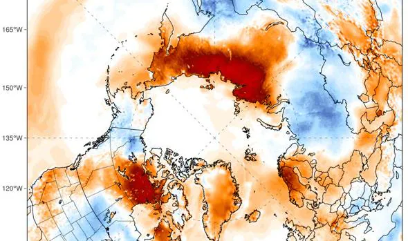 Anomalía de temperaturas