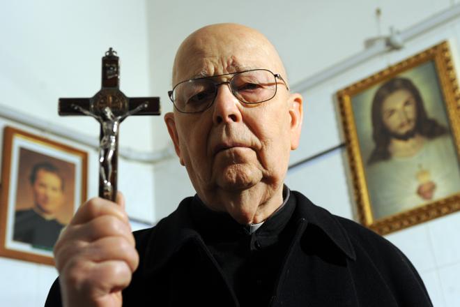 The priest Gabriele Amorth, who died in 2016, was one of the most famous exorcists in the Church