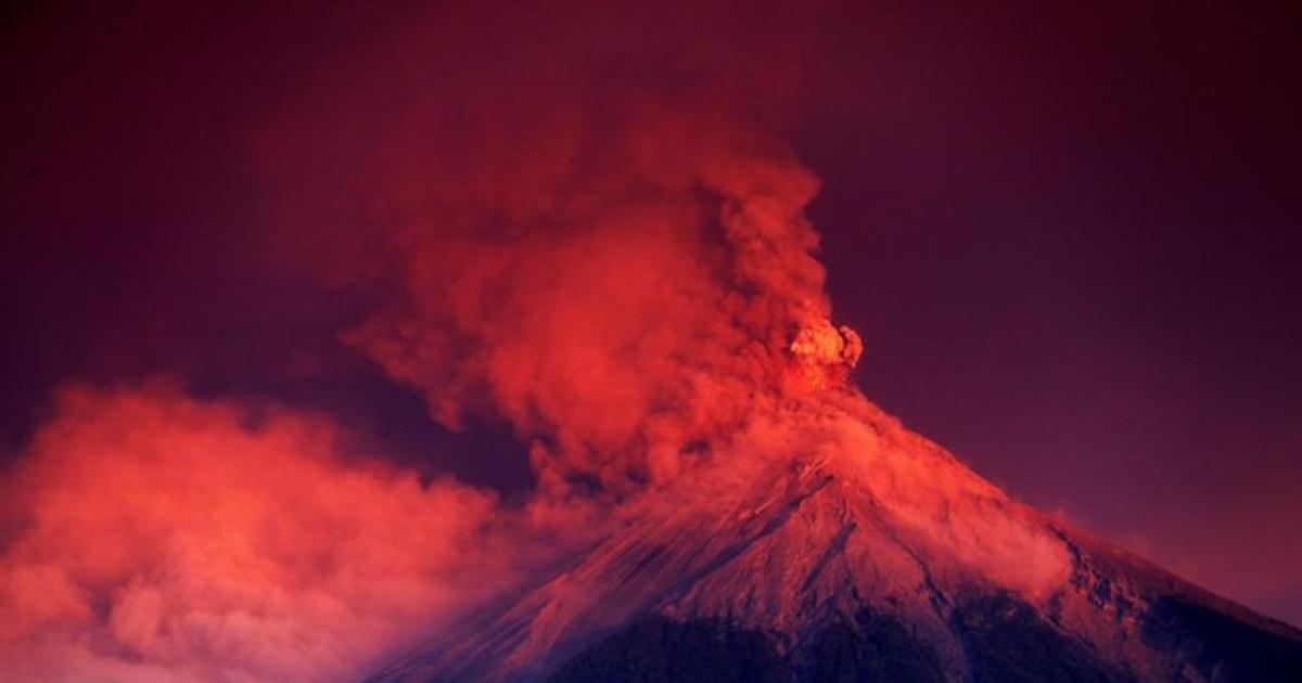 Entra En Erupcion El Volcan De Fuego En Guatemala