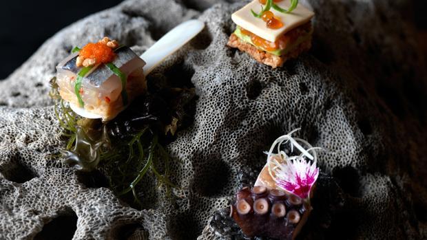 Snacks del Restaurante Maido