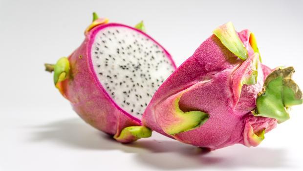 Pieza de Pitaya o Fruta del Dragón,