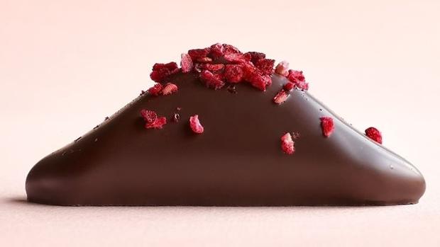 Pieza de chocolate de Neuhaus, una de las marcas históricas