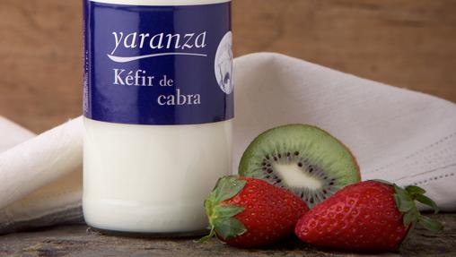 El Kéfir de Yaranza se elabora con leche de cabra, entera o desnatada
