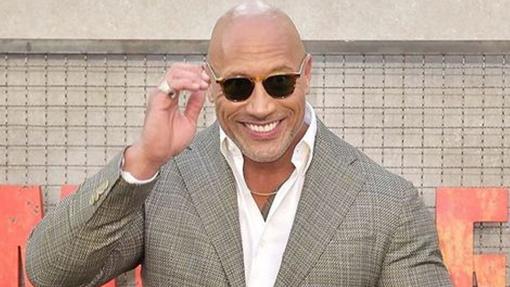 Dwayne Johnson, uno de los actores calvos más conocidos