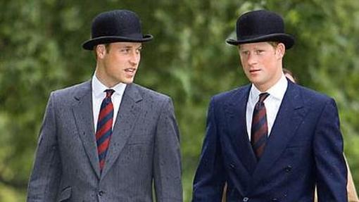 El Príncipe William y el Príncipe Harry