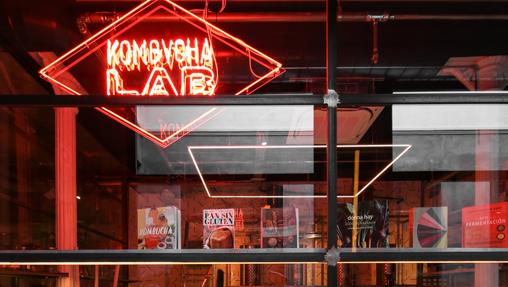 El Kombucha Lab de Flax&Kale Passage, en Barcelona