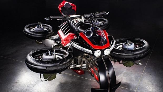 Llegan al mercado las primeras motos voladoras