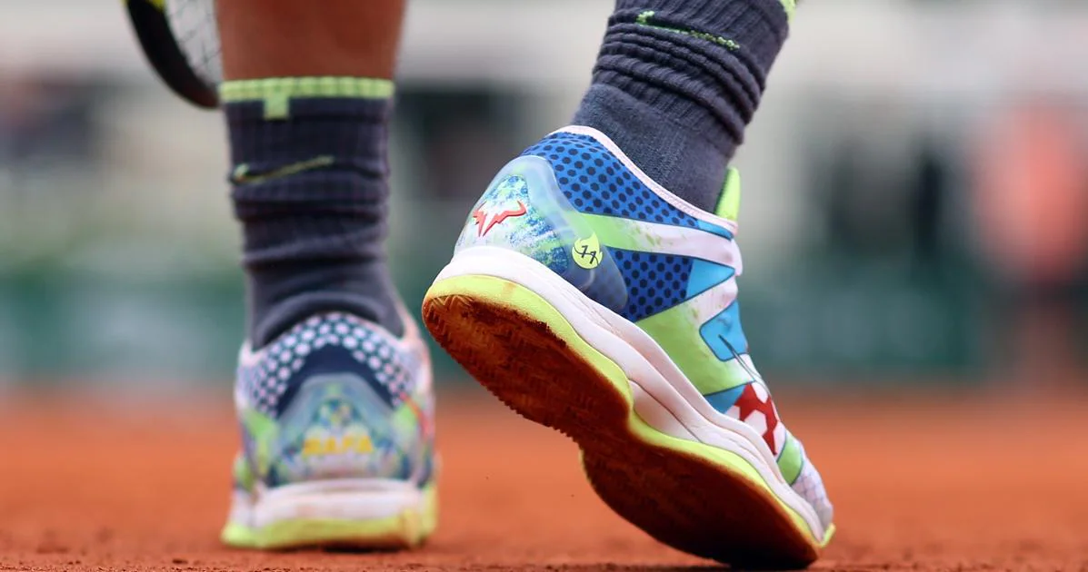 Las zapatillas con las que Nadal ganó la final de Roland Garros