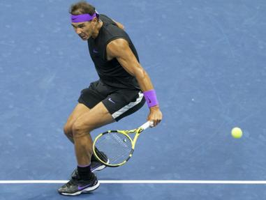 Rafa Nadal durante la final del US Open 2019