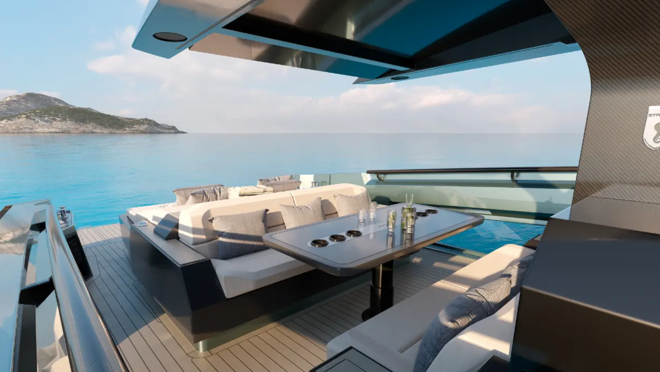 The outdoor area offers all kinds of amenities