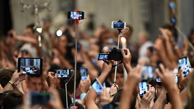 Diferentes modelos de teléfonos móviles