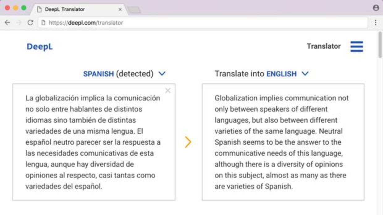 Cual Es El Mejor Servicio De Traduccion Online Deepl Quiere Desterrar A Google