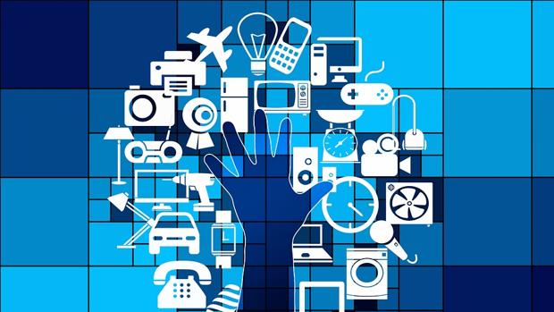 Representación gráfica de tendencias en hiperconectividad como el blockchain e IoT