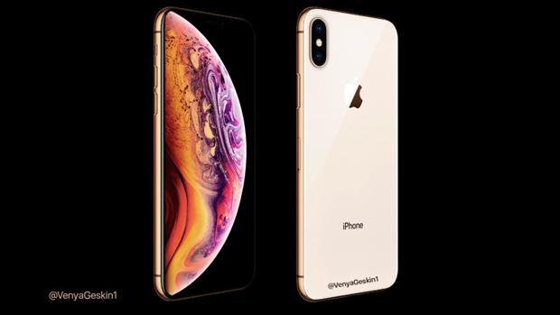 Diseño conceptual de uno de los posibles iPhone