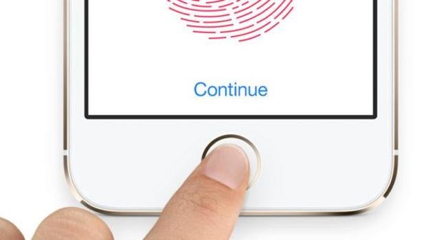 Detalle de la tecnología de huellas dactilares presente en algunos modelos de iPhone
