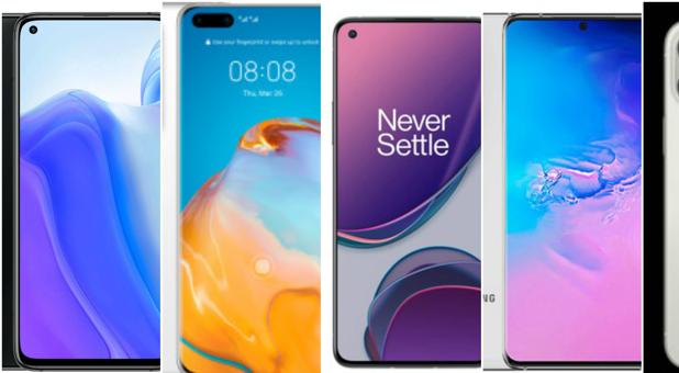 Comparativa entre los iPhone 12 frente a sus rivales Android
