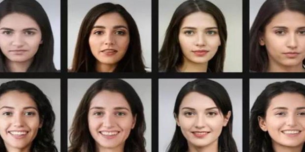 Esta web genera rostros falsos parecidos al de una persona mediante Inteligencia Artificial