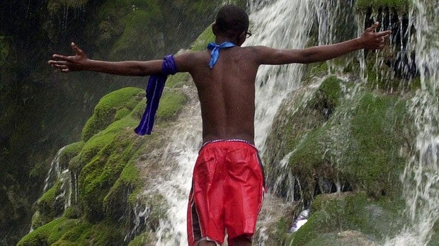 Saut d'Eau, en Haití