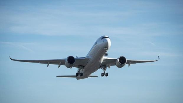 Airbus A350 ULR, en pleno vuelo