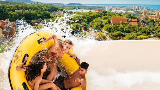 Agua y diversión en Siam Park