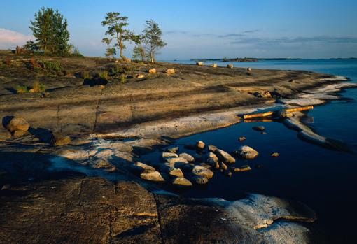 The Saimaa Geopark is located in southeastern Finland