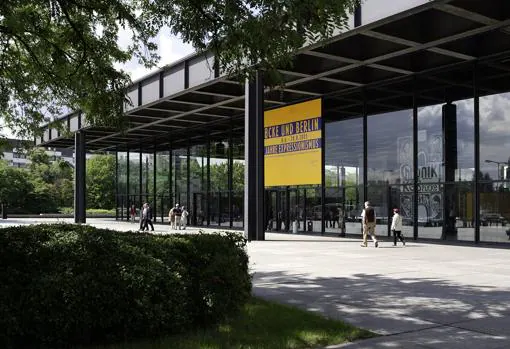 La Neue Nationalgalerie en el Kulturforum, de Mies van der Rohe, has sido completamente renovada